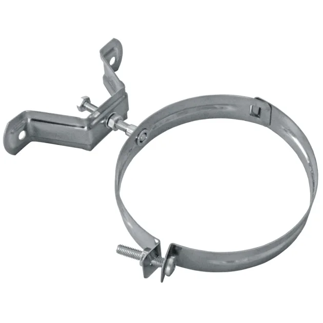 Abrazadera inox simple pared