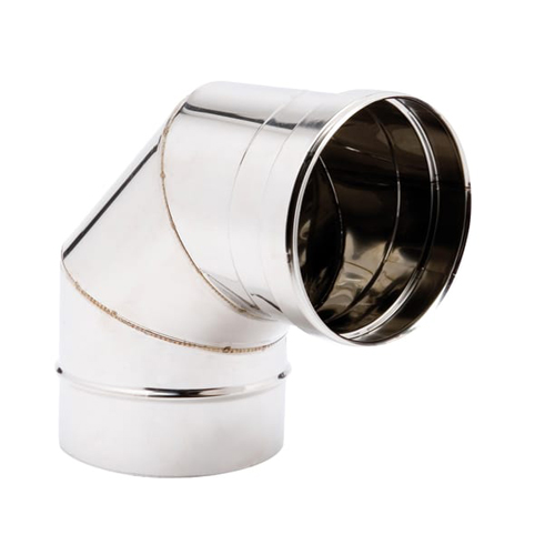 Codo2 inox simple 90 grados